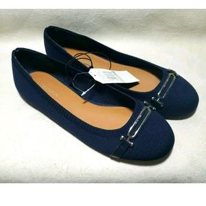 Nautica Flat Shoes. Blue Peacoat Knit. Halidon 7.5